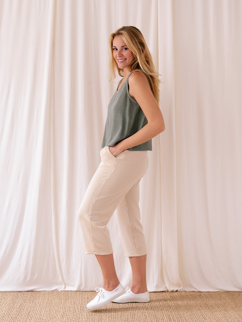 PANTALONES TANA COSTA AMARILLO