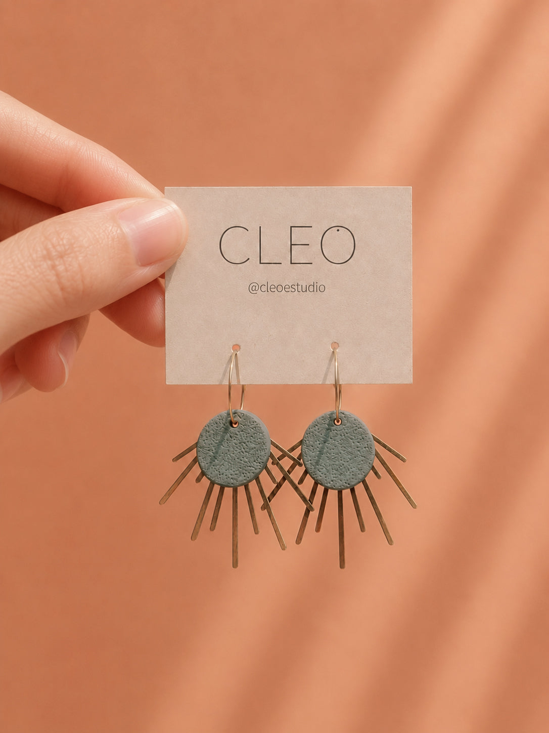 PENDIENTES CLEO LIVIA TEAL