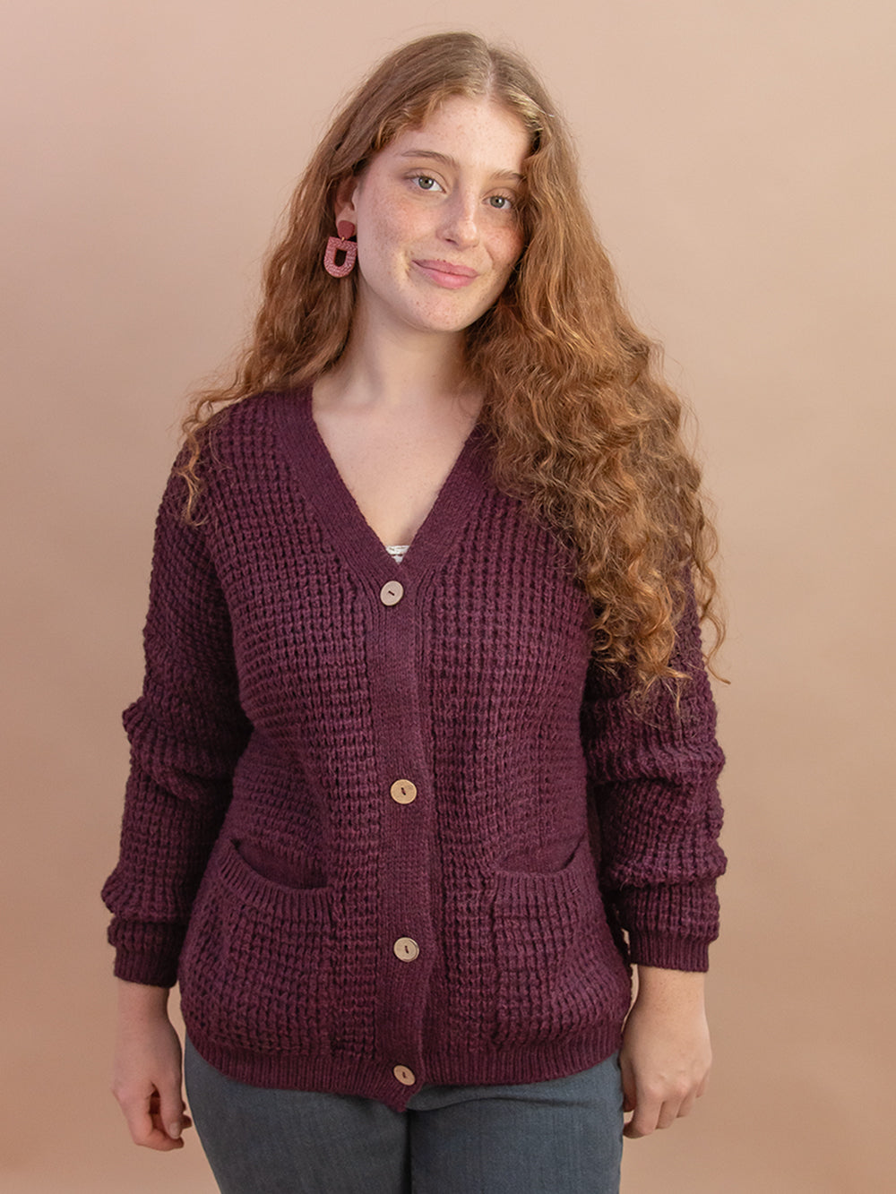 AINA BURGUNDY JACKET