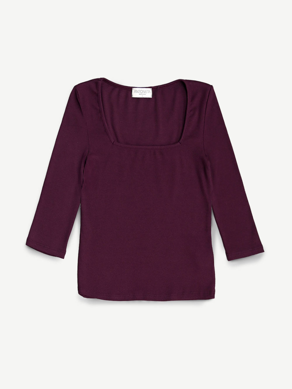 MARGOT BURGUNDY T-SHIRT