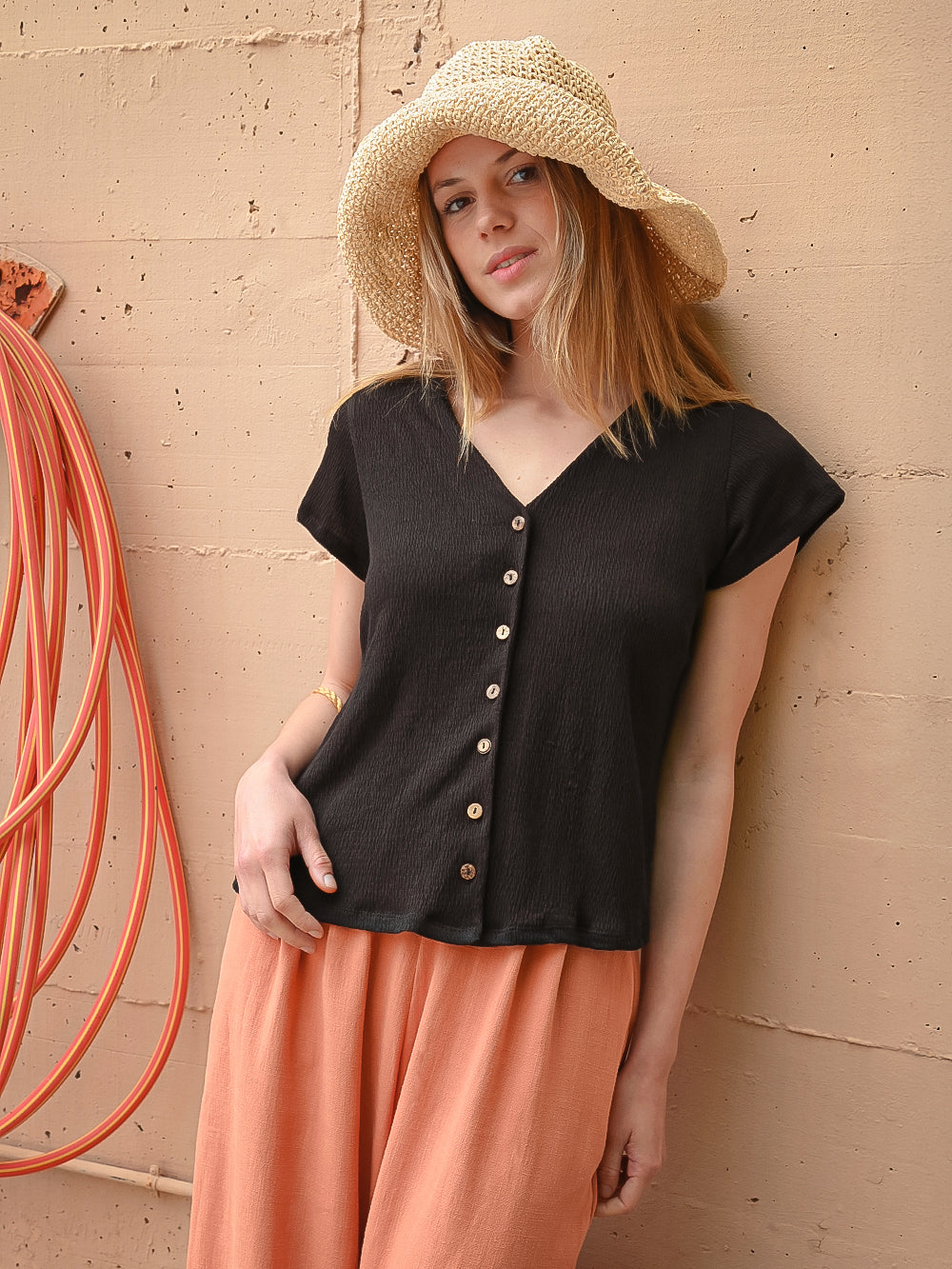CAMISA NORA BLACK