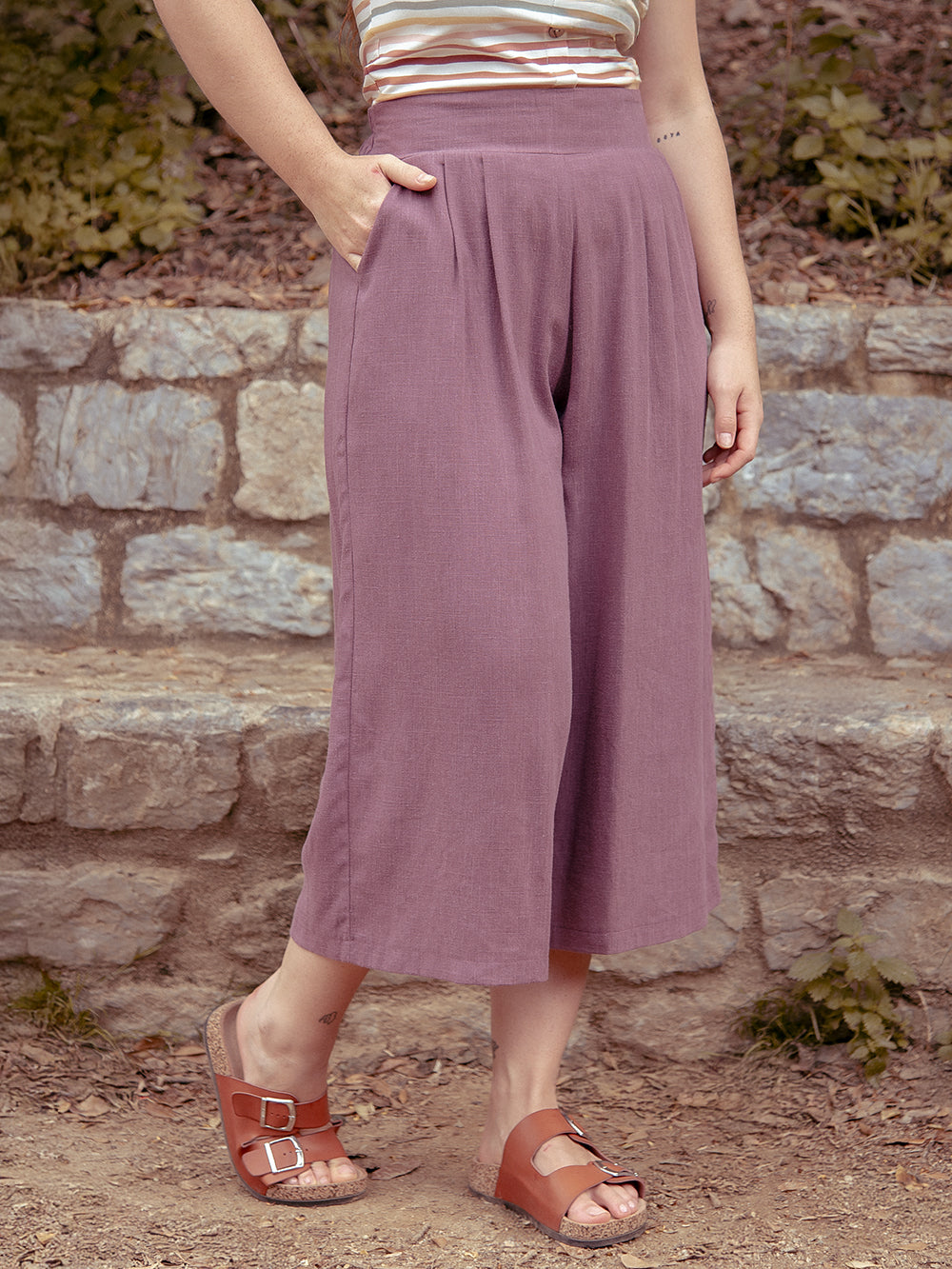 ALICE MAUVE TROUSERS – ANTONIETA
