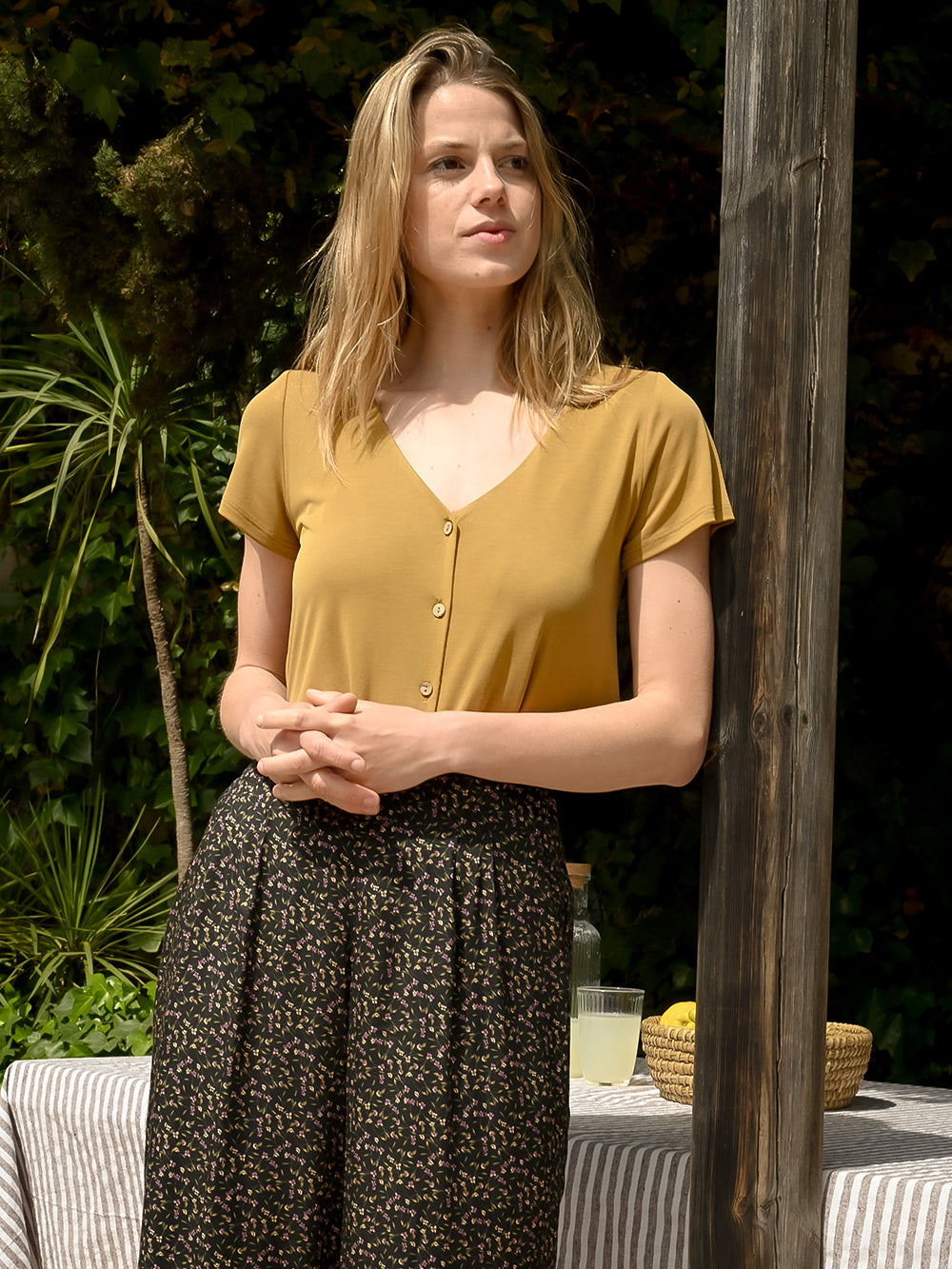 CAMISETA PAULINA OLIVE