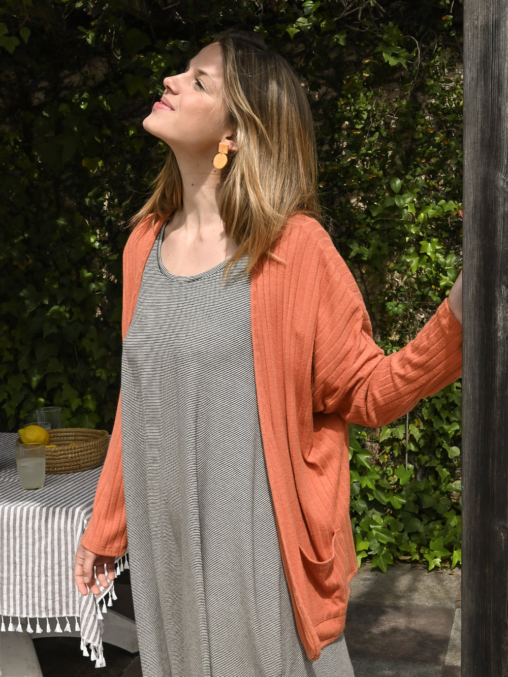 CHAQUETA VALERIA APRICOT
