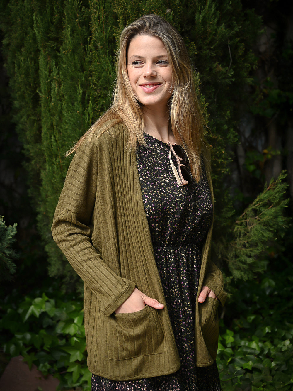 CHAQUETA VALERIA CAQUI