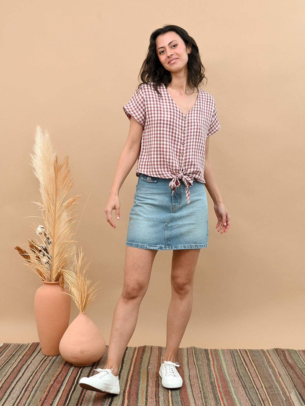 BETTY LIGHT BLUE SKIRT