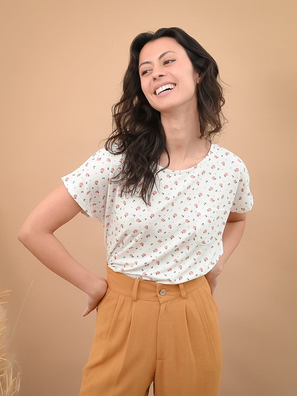 CAMISETA ARLET PEACH
