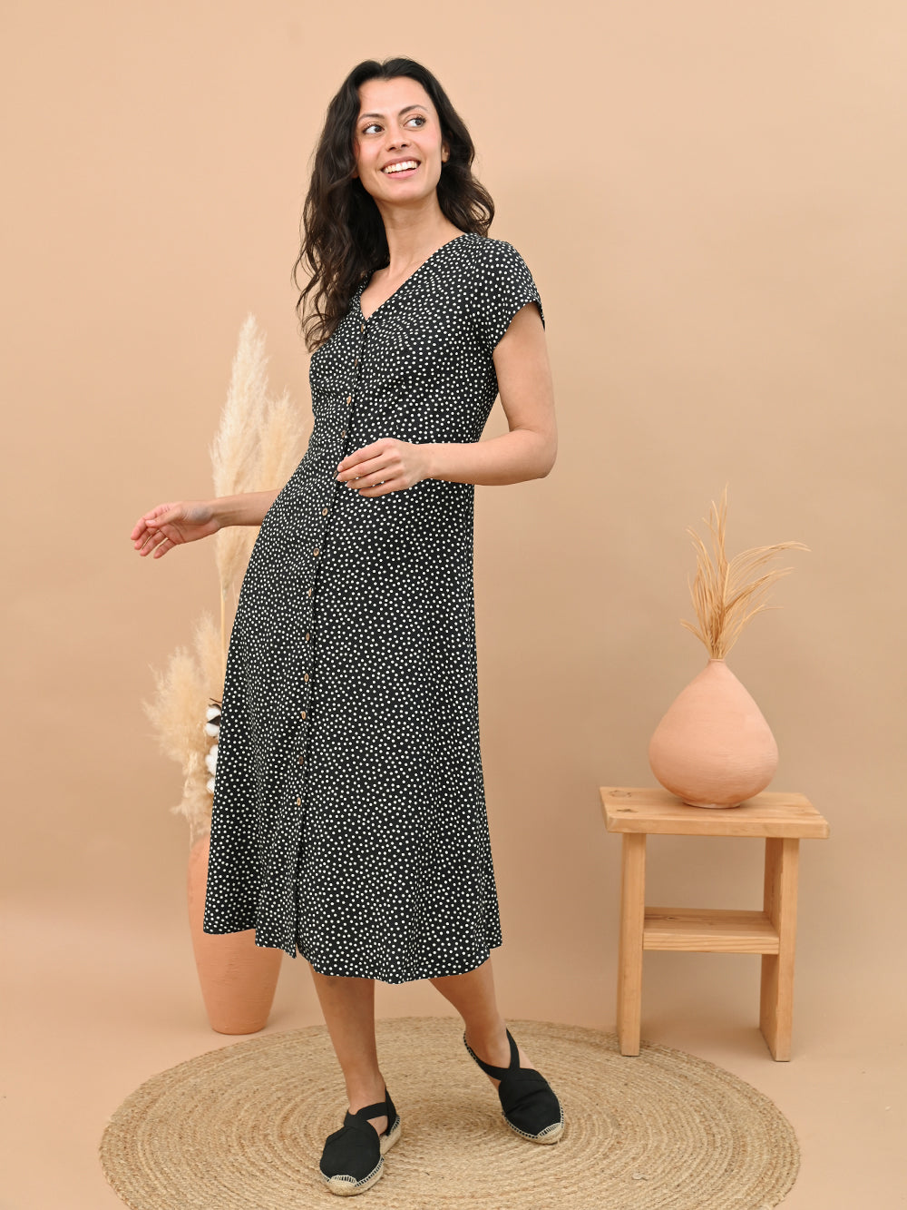 VESTIDO CORAL COSMOS