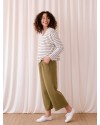 ONA OLIVE TROUSERS