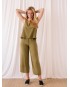 ONA OLIVE TROUSERS