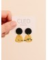CLARISSE YELLOW CLEO EARRINGS