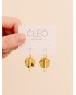 JEANNE YELLOW CLEO EARRINGS