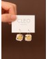 LEYRE CHOCO CLEO EARRINGS