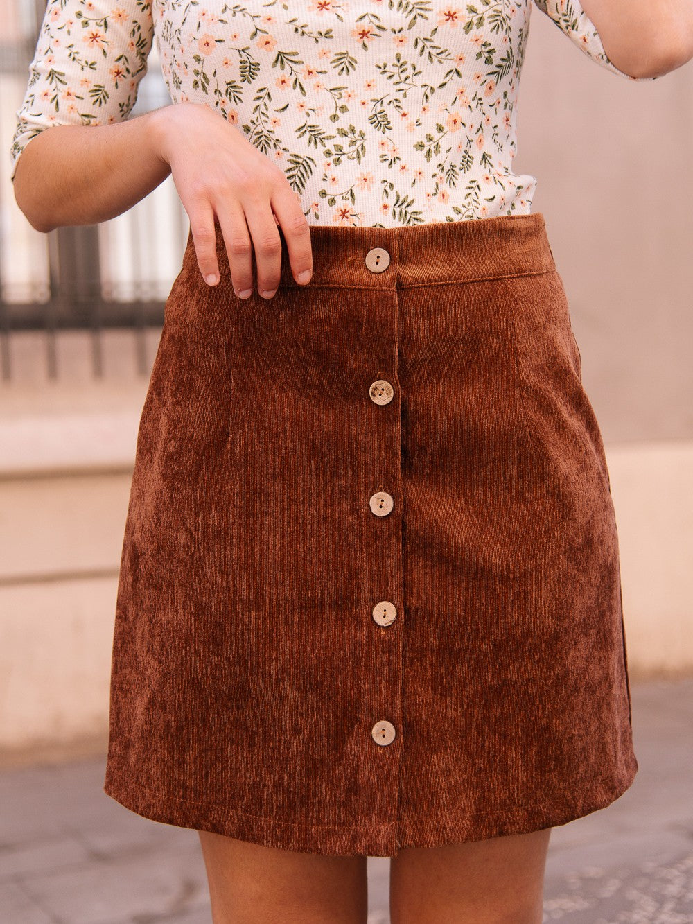 FALDA PEGGY  TOFFEE