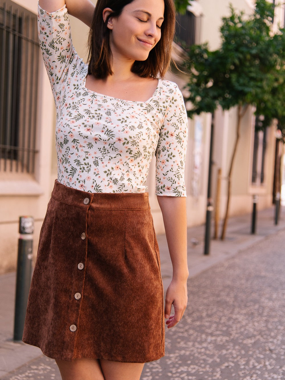 FALDA PEGGY  TOFFEE