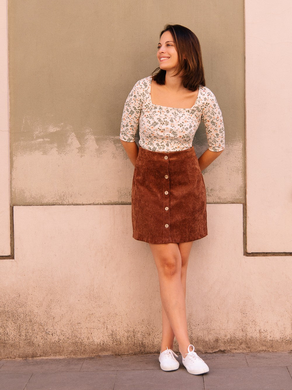 FALDA PEGGY  TOFFEE