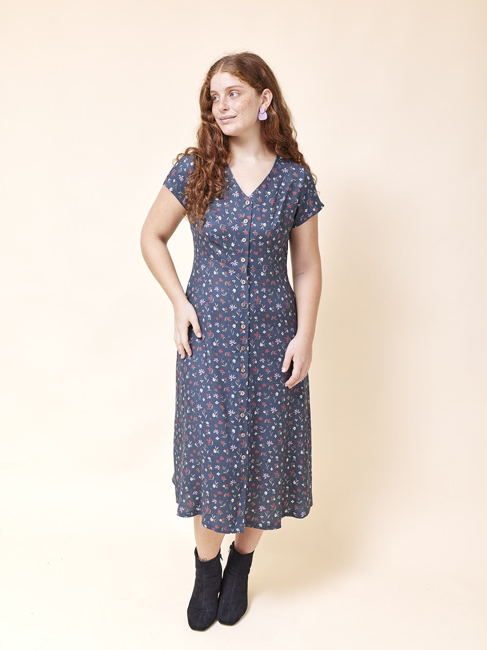 VESTIDO CORAL BOTANIC