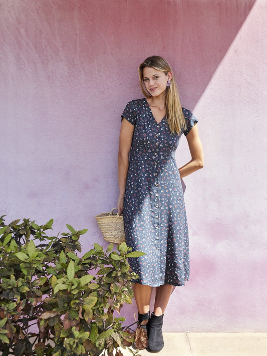 VESTIDO CORAL BOTANIC