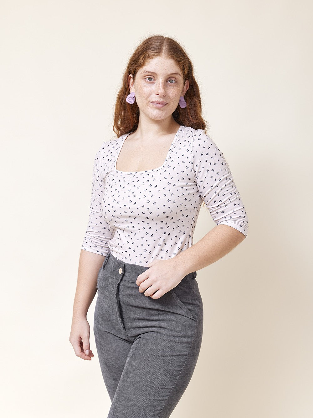 CAMISETA MARGOT BLUEBERRY