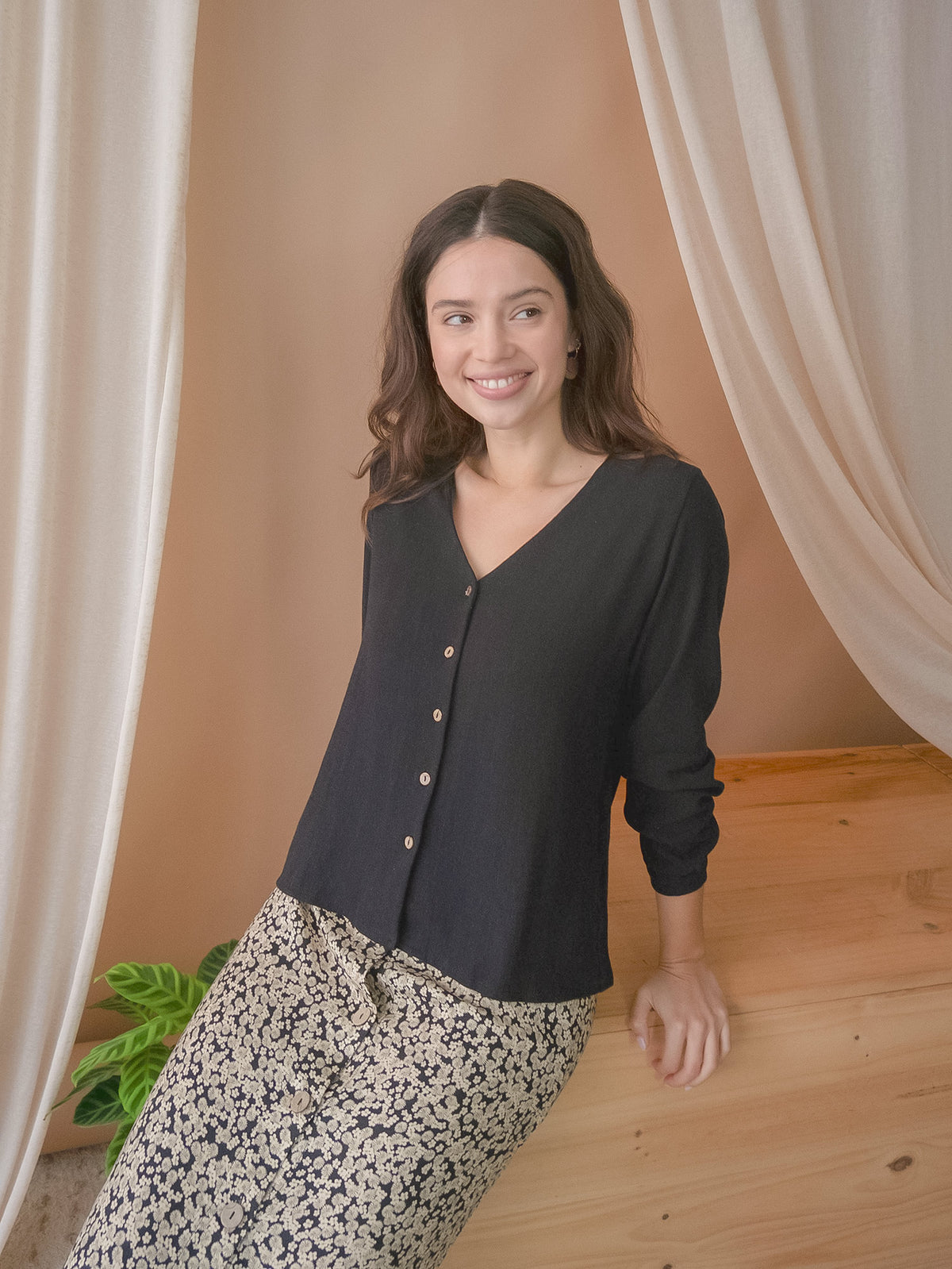 CAMISA HELEN NEGRA