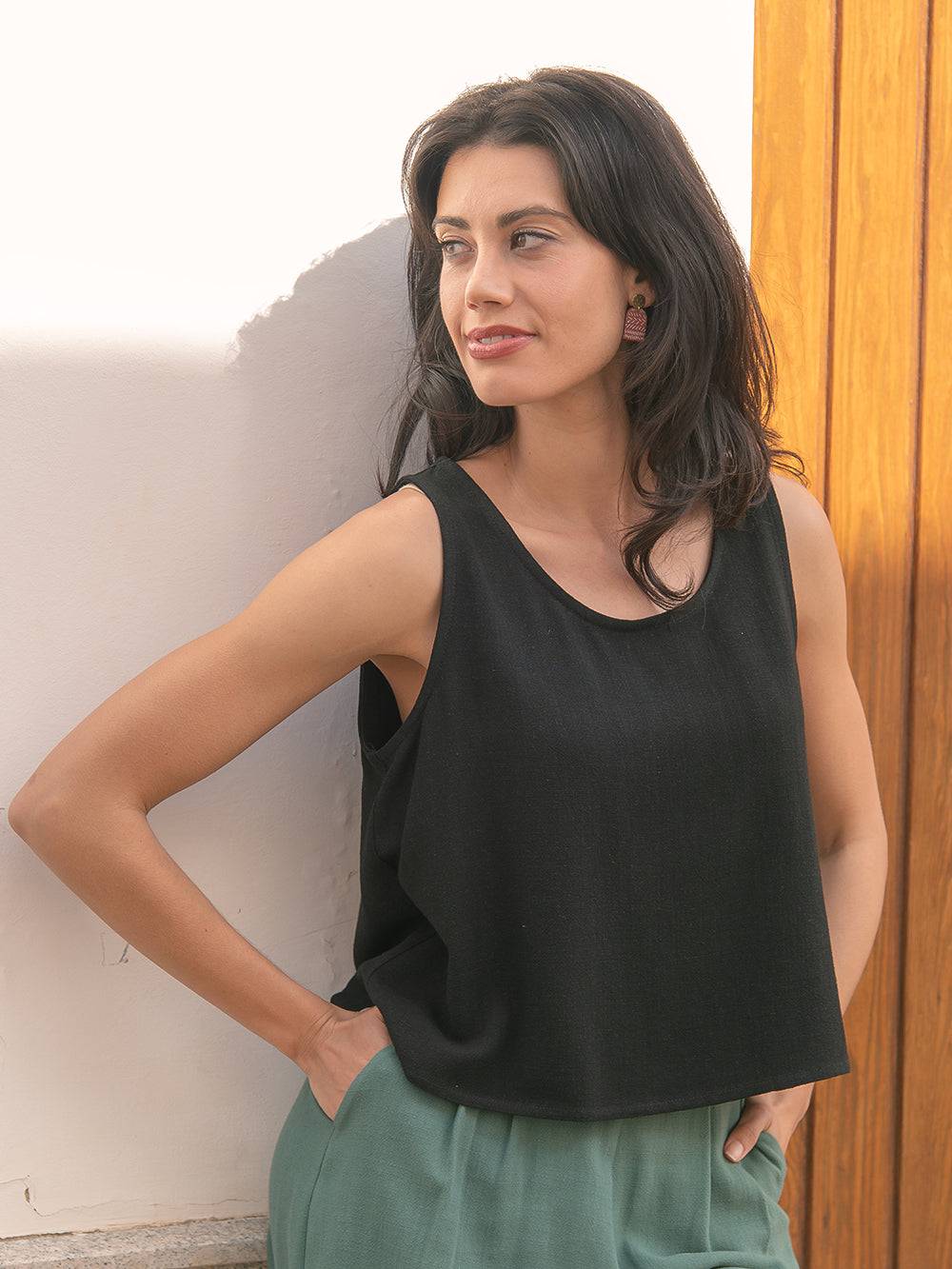 TOP MINA NEGRO
