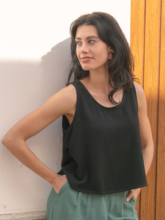 TOP MINA NEGRO