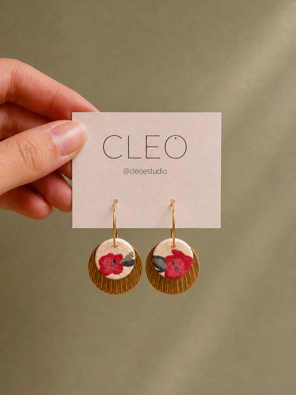 PENDIENTES CLEO AURE CAMELIA