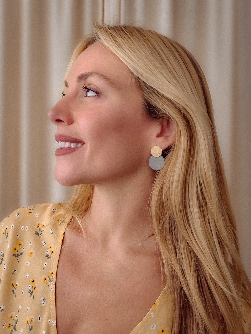 PENDIENTES CLEO ROSALINE TEAL