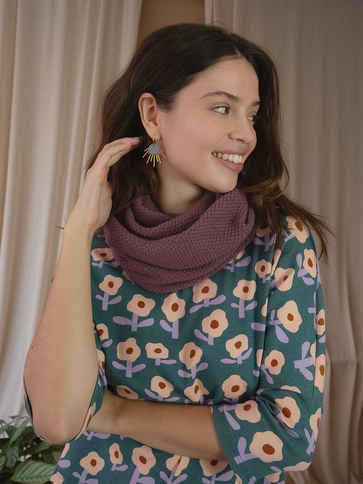 COLL SIRA PLUM