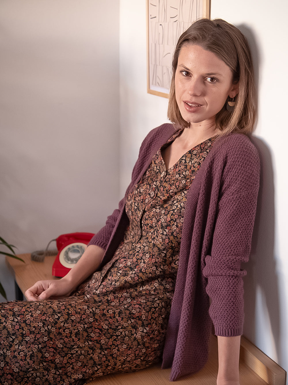 CHAQUETA BECKY PLUM