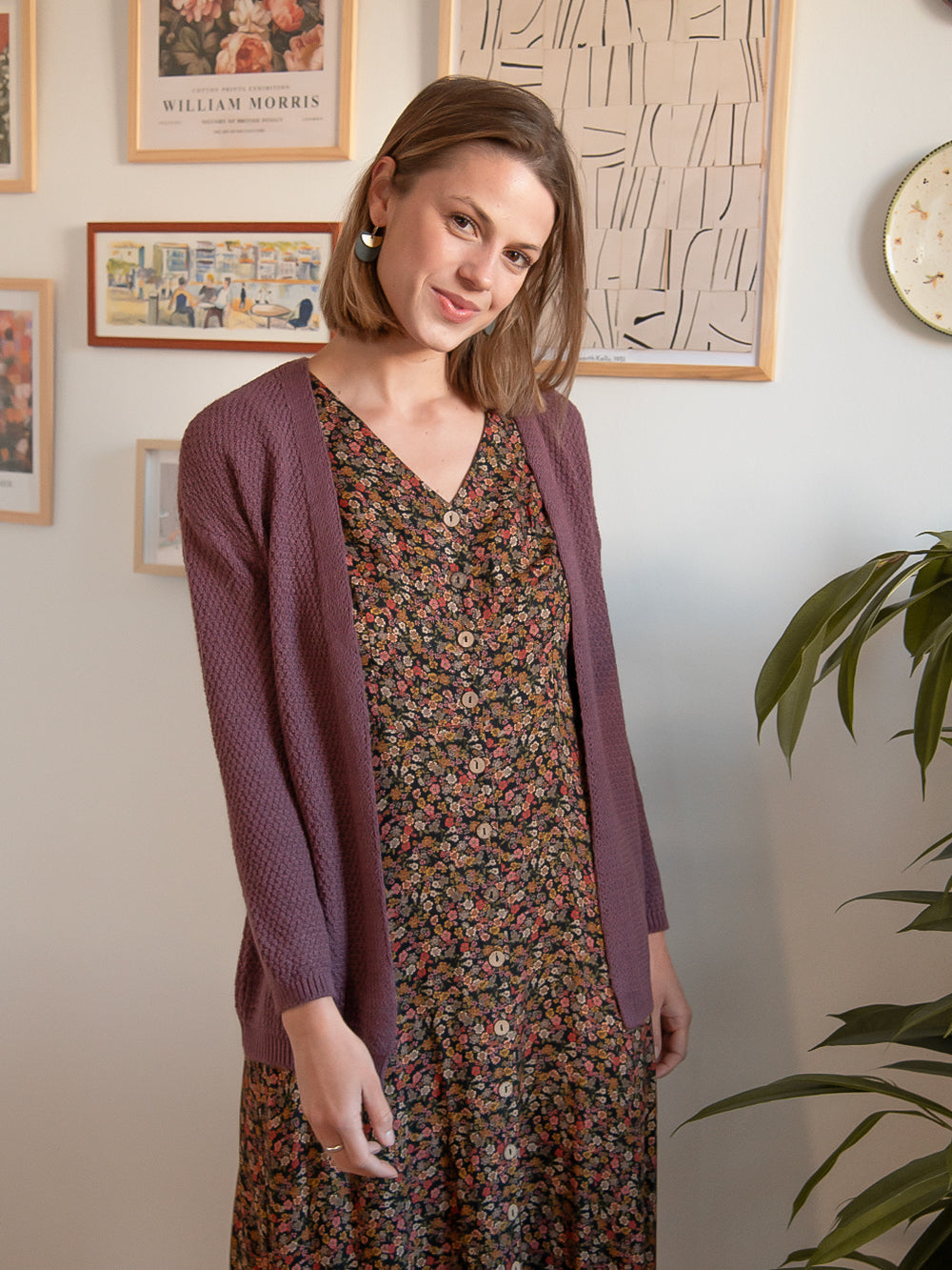 CHAQUETA BECKY PLUM