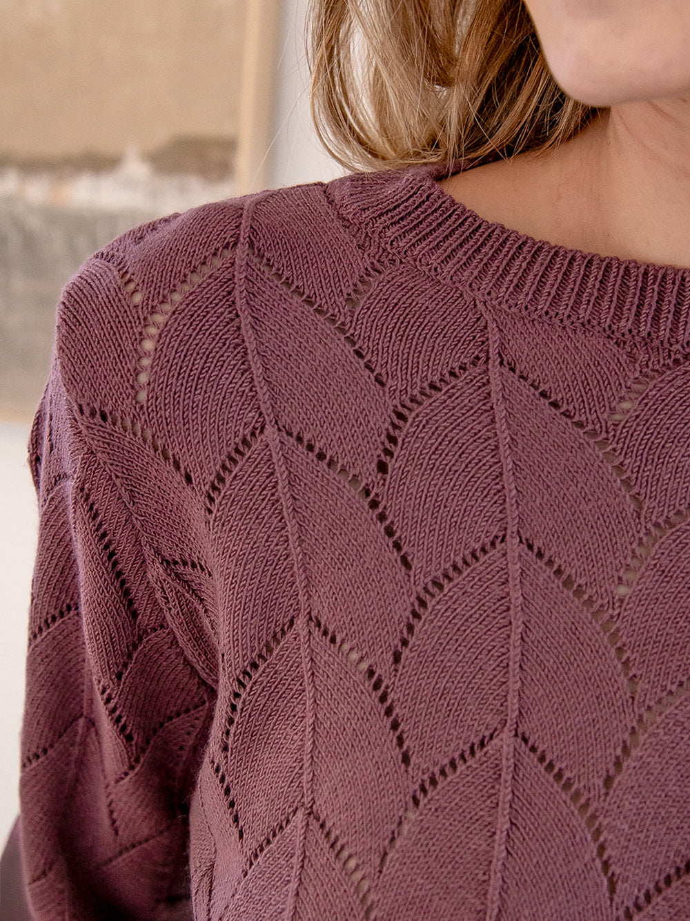 JERSEY TAMARA PLUM