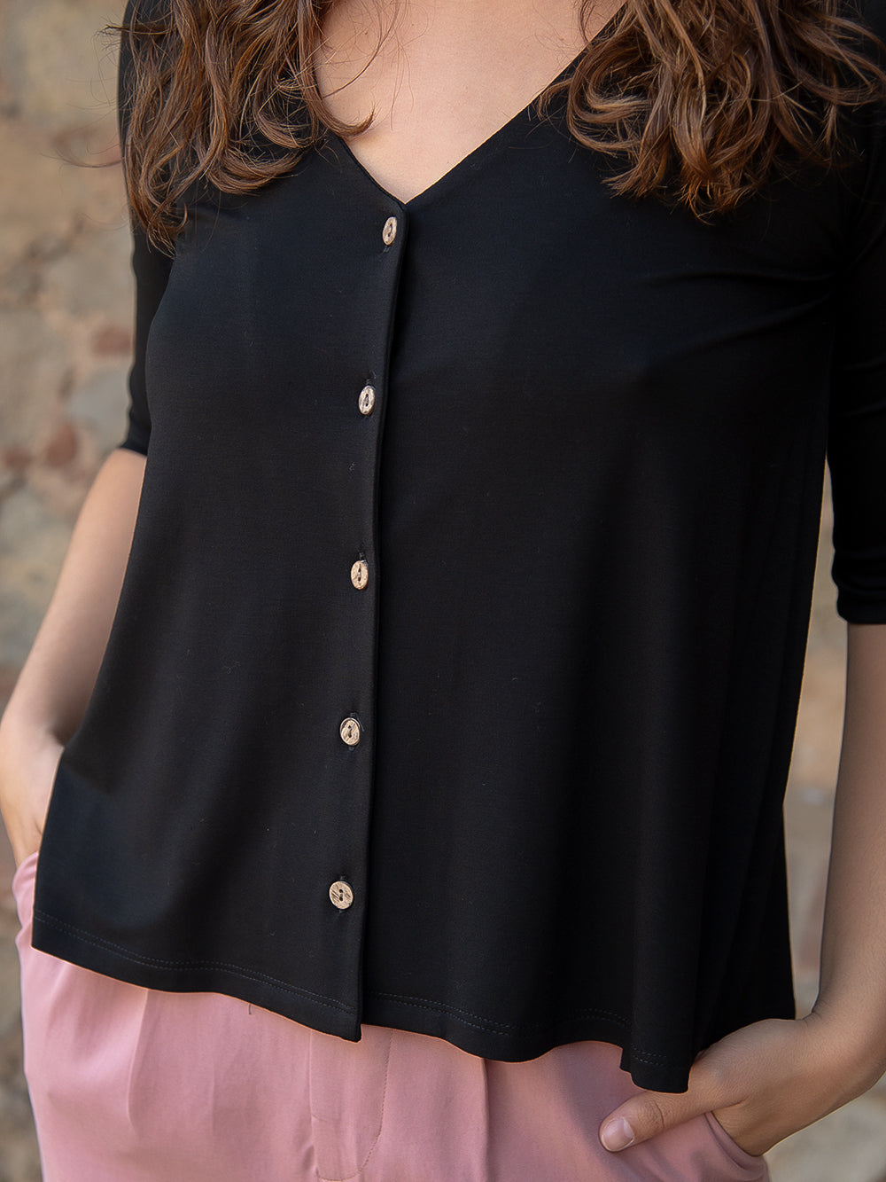 CAMISETA PAULINA BLACK