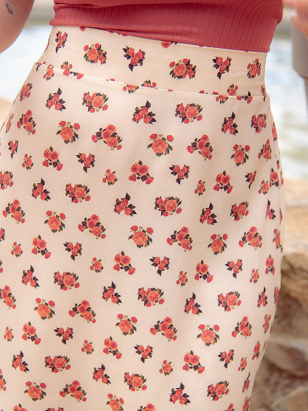 FALDA ROBIN ROSES