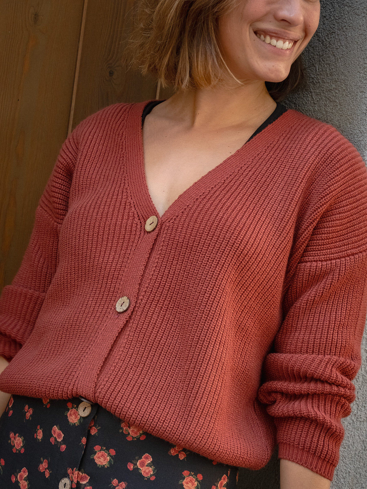 VESTE RAQUEL CORAL