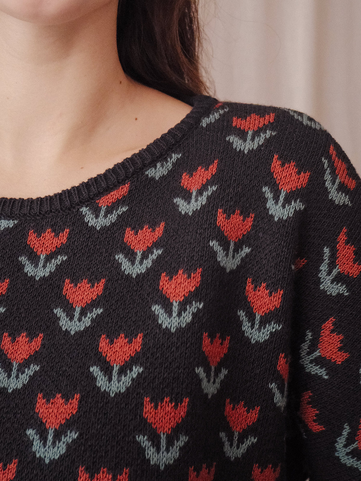 GRETA POPPY SWEATER