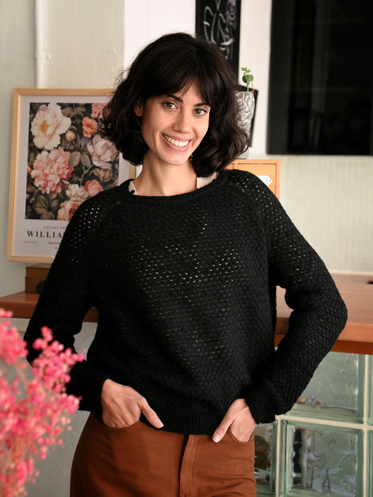 CRISTINA BLACK SWEATER