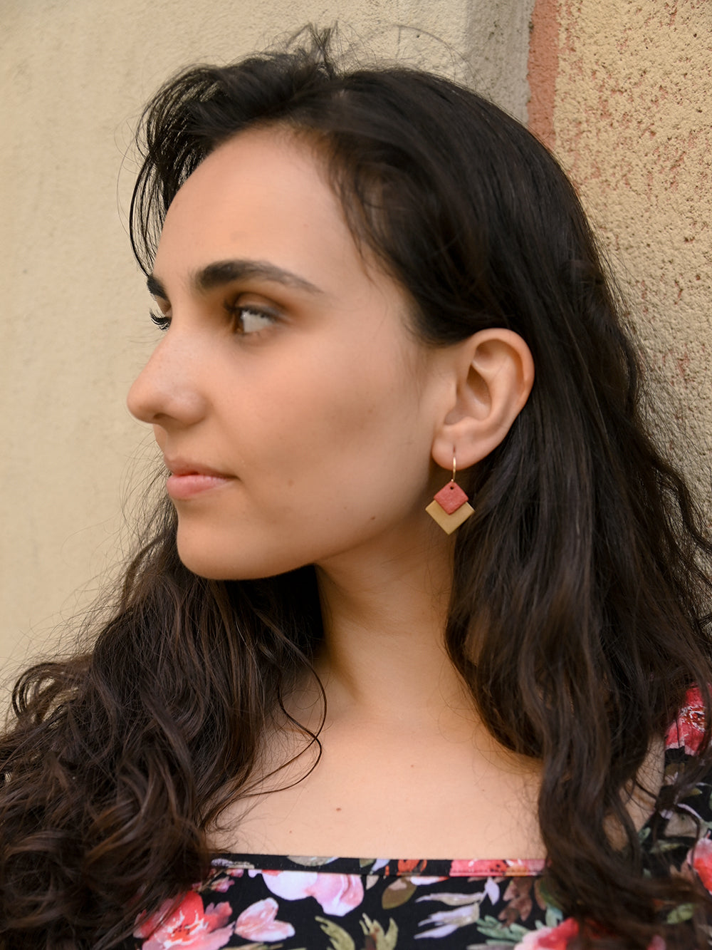 ARRACADES CLEO KEI TERRACOTA