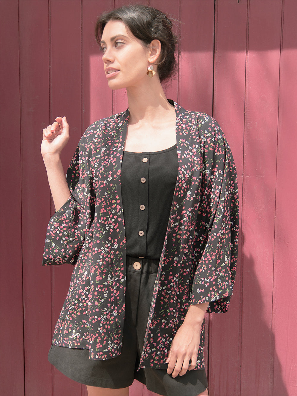 KIM POPPY KIMONO