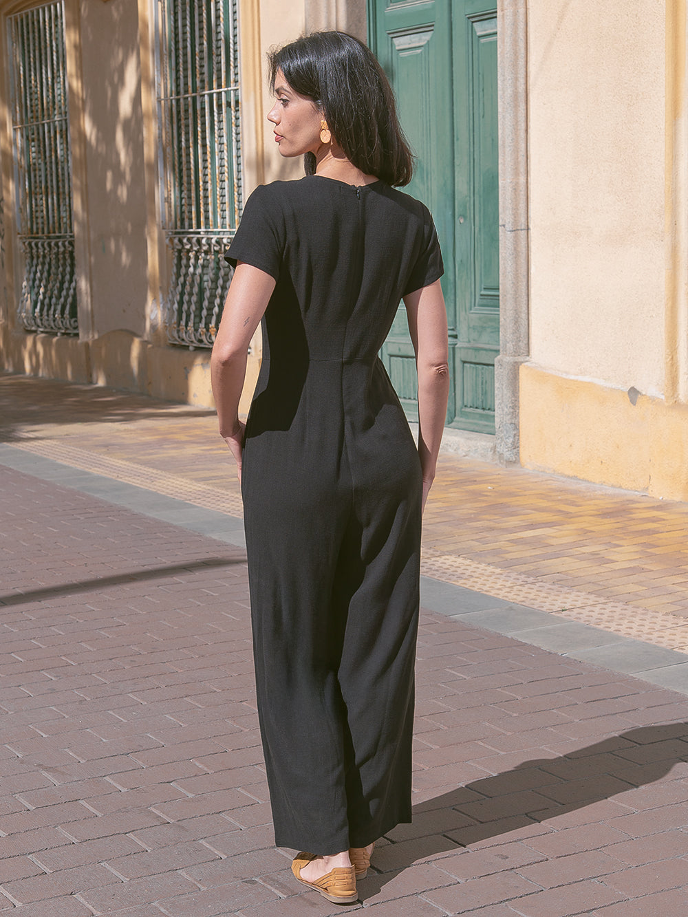 ÈLIA BLACK JUMPSUIT