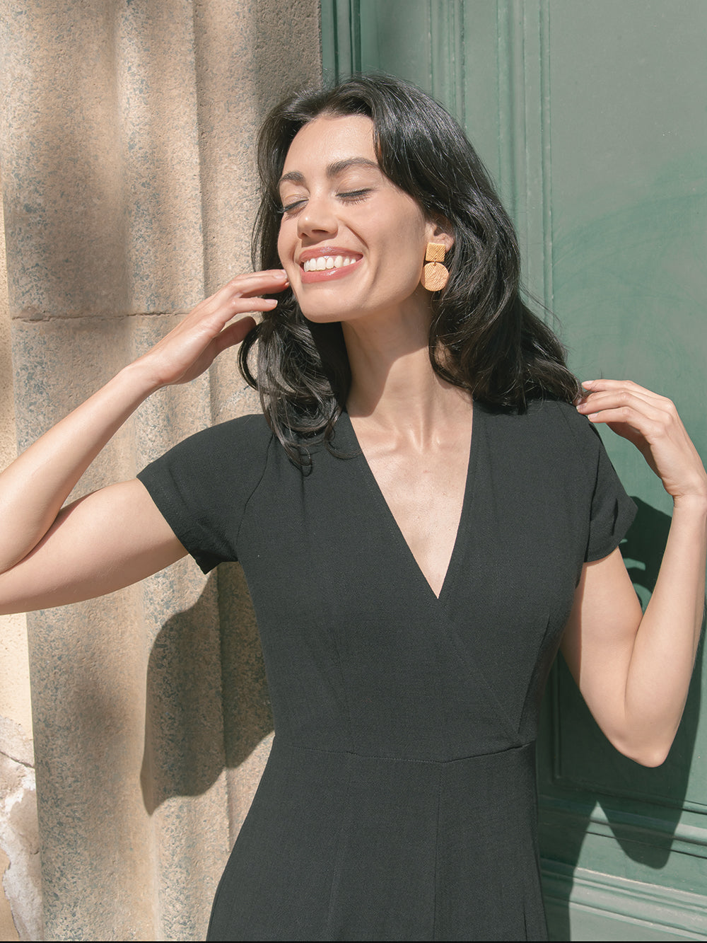 ÈLIA BLACK JUMPSUIT