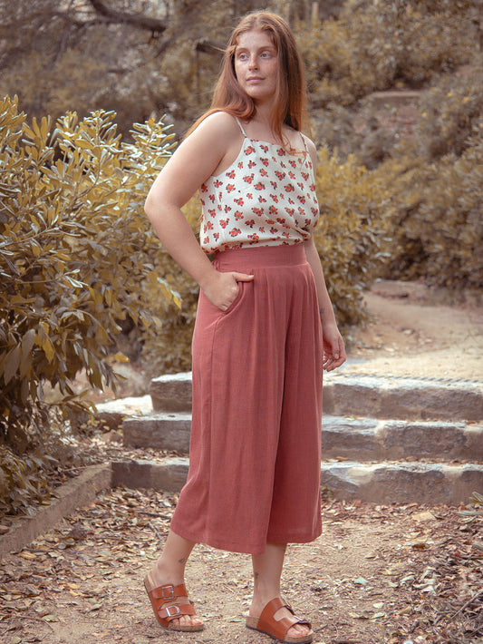 PANTALONES ALICE MARSALA