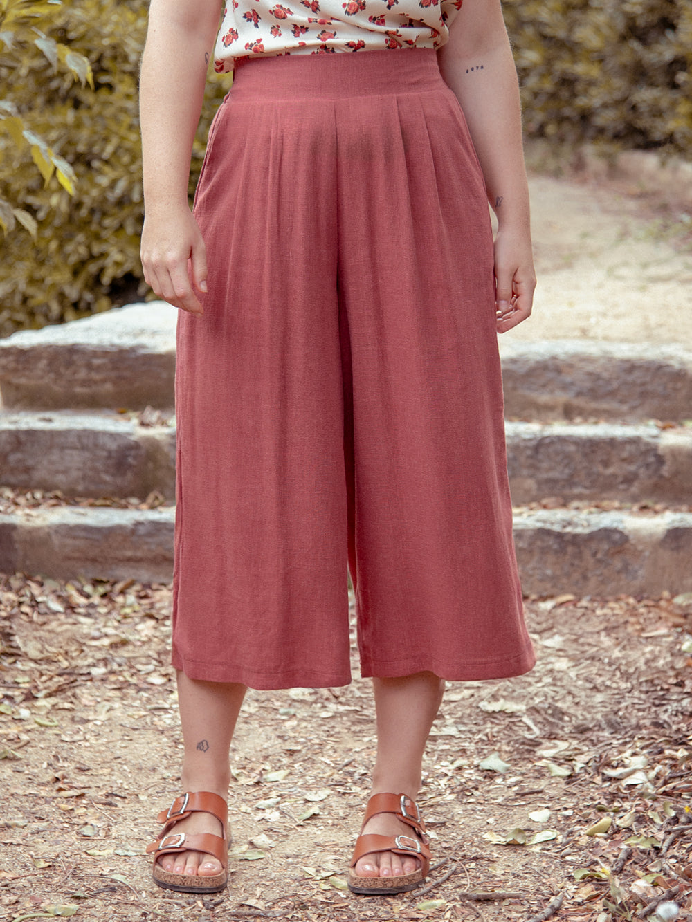 PANTALONES ALICE MARSALA