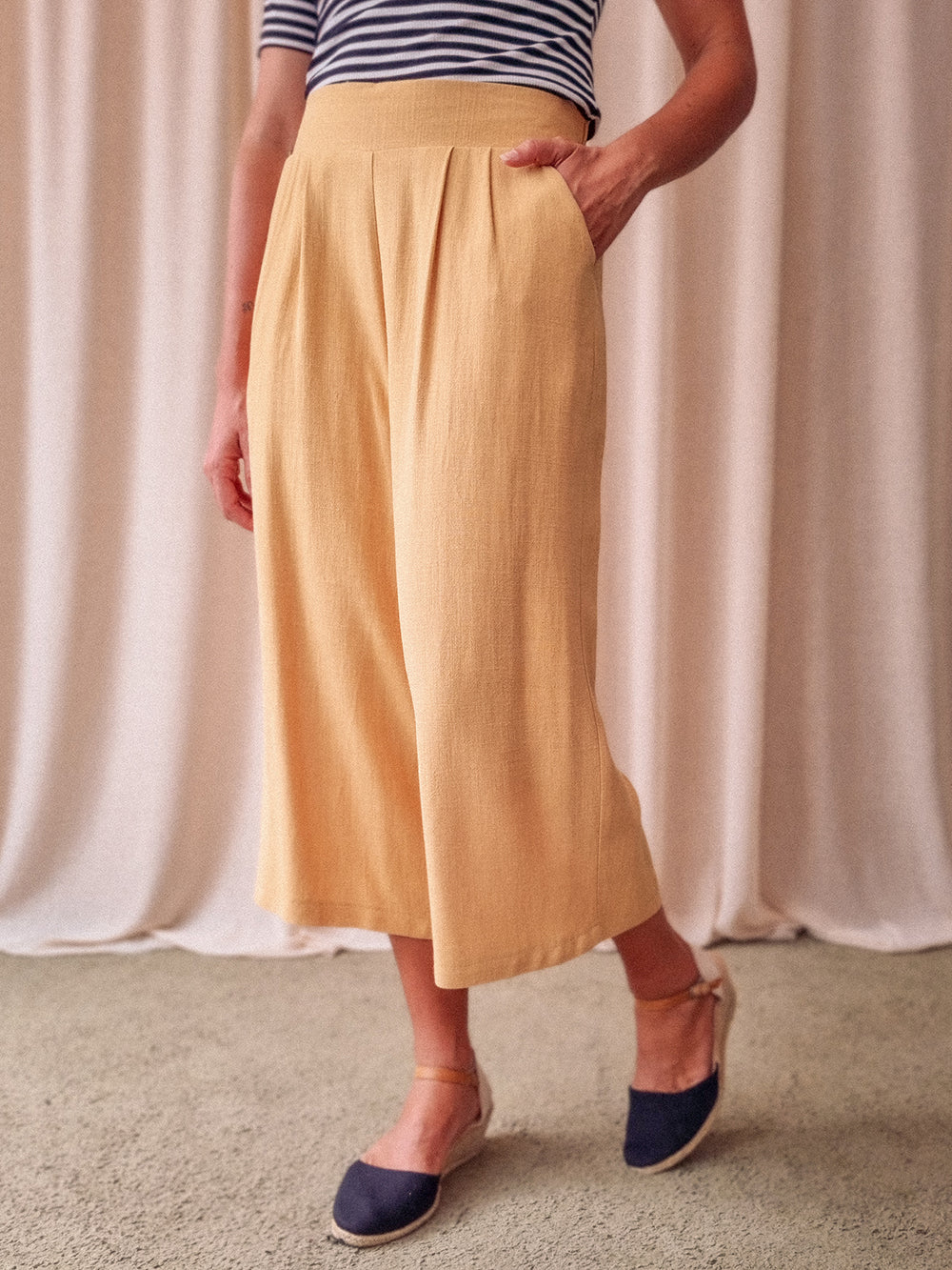 ALICE TURMERIC TROUSERS 