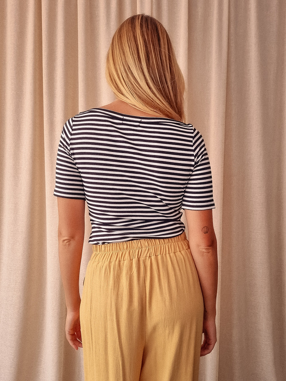 ALICE TURMERIC TROUSERS 