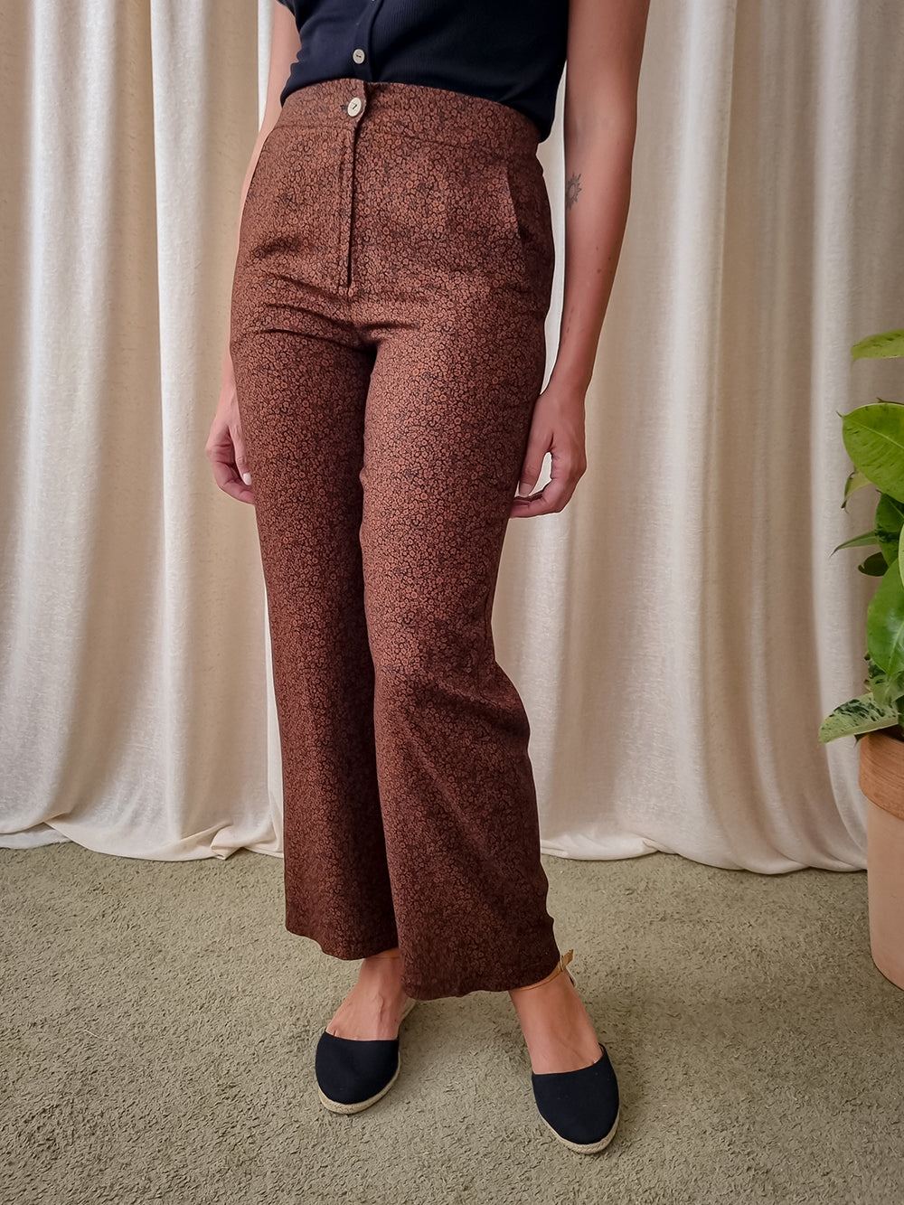 JULIE MOKA TROUSERS