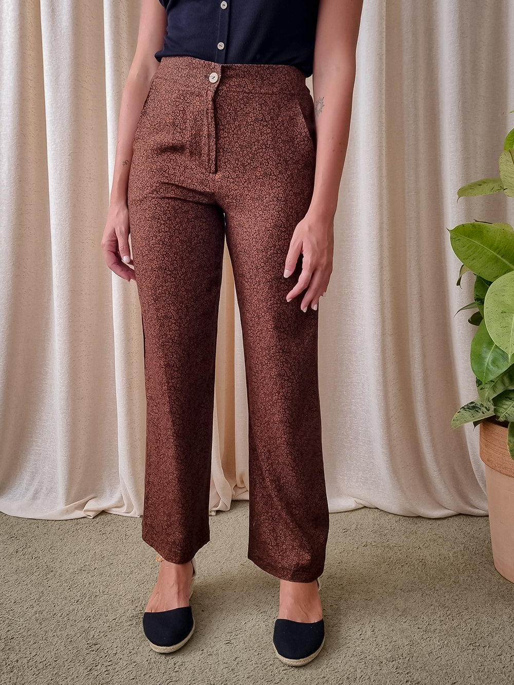JULIE MOKA TROUSERS