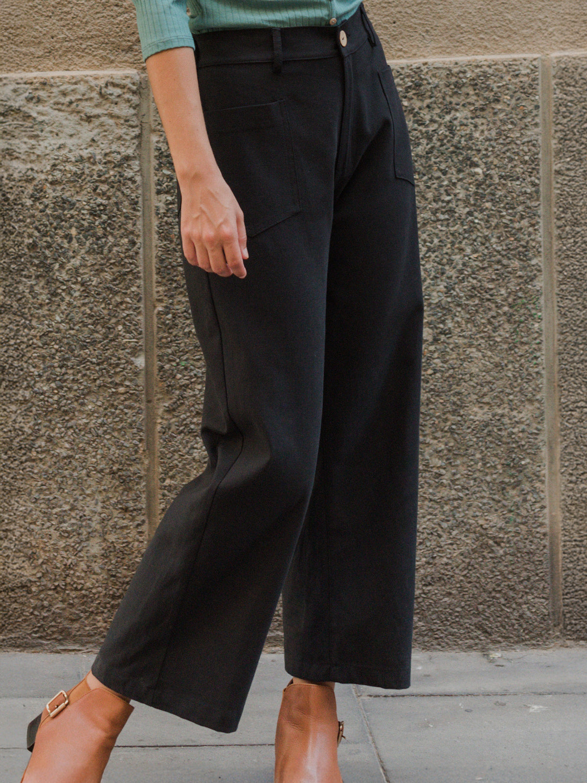 TESSA BLACK TROUSERS