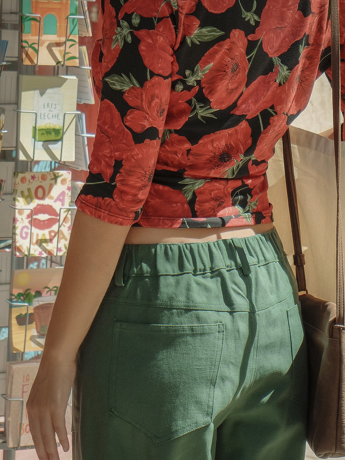 PANTALONS TESSA VERDS