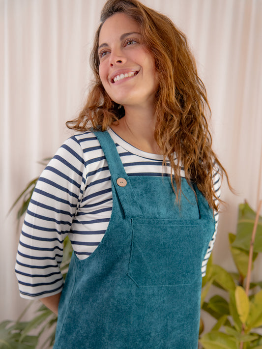 LINA DEEP DUNGAREES